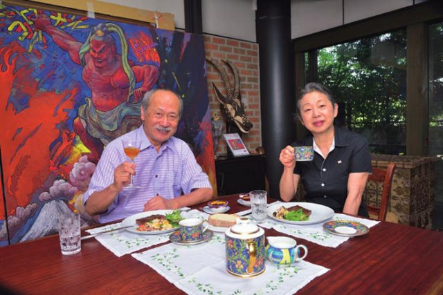 絹谷幸二さん・宏美さん夫妻
