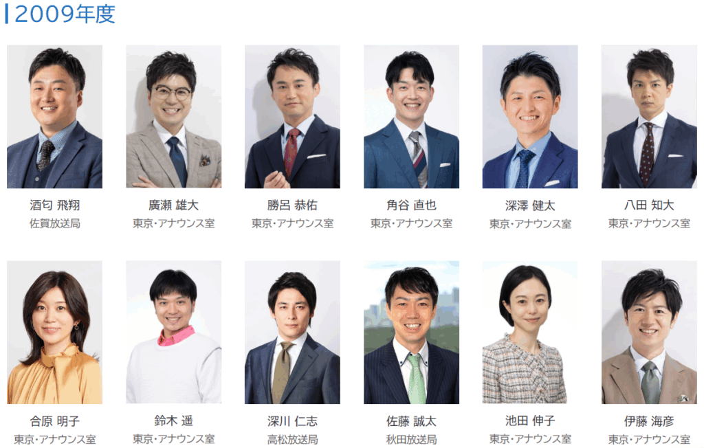 2009年度入局