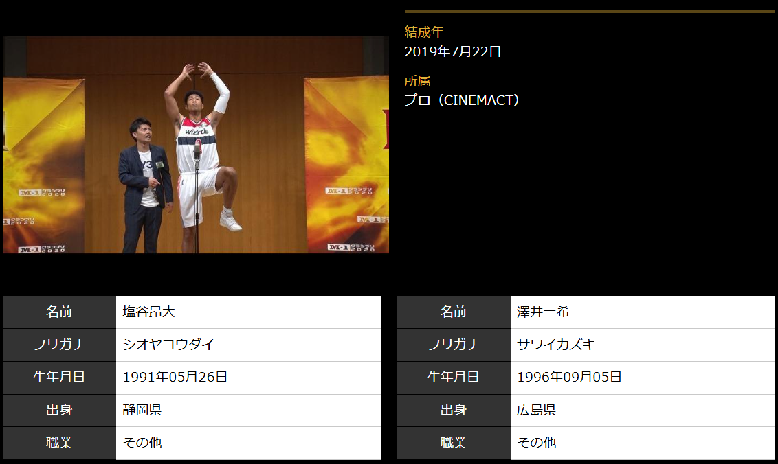 澤井一希お笑い