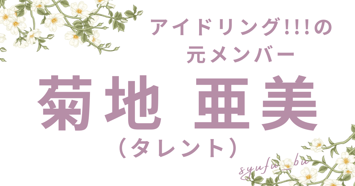 菊地亜美旦那金持ち